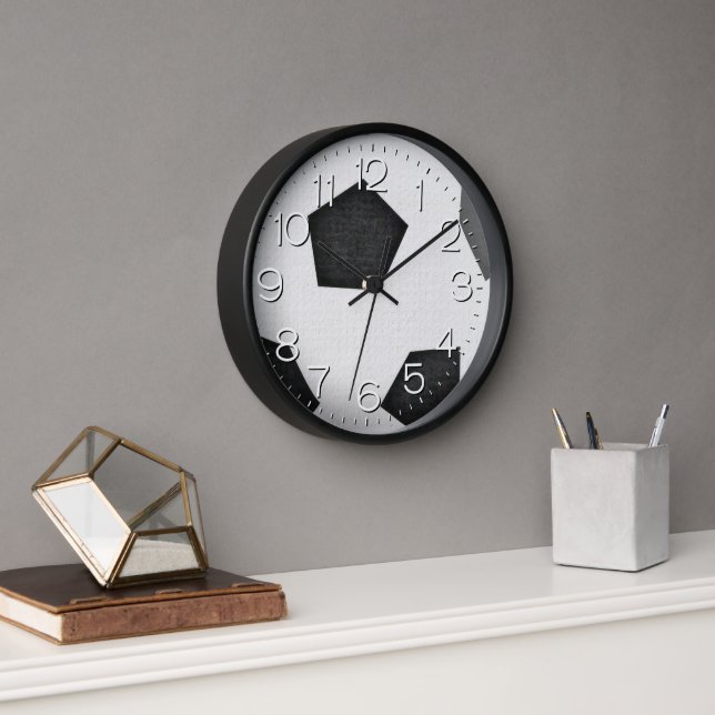 Soccer Ball on White Clock (Office)