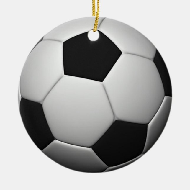 Soccer Ball ornament (Front)