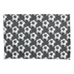 Soccer Ball Painted Pattern Pillowcase