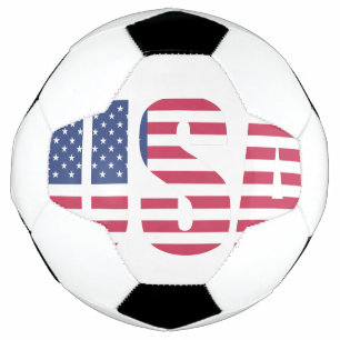 Soccer Ball - Patriotic American Spirit Football