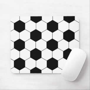 Soccer Ball Pattern Mouse Pad