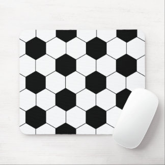 Soccer Ball Pattern Mouse Pad