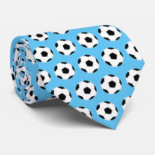 Soccer Ball Patterned Tie