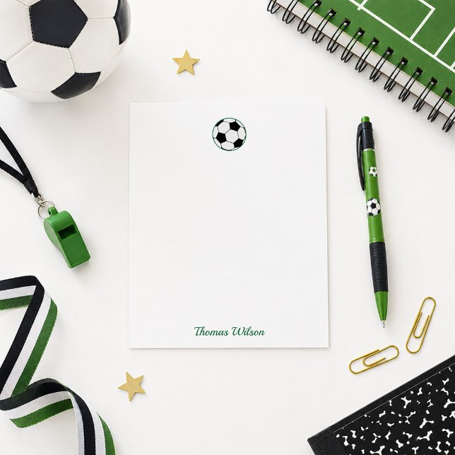 Soccer Ball Personalized Card (Creator Uploaded)