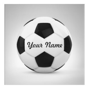 Soccer Ball Personalized Name Decor