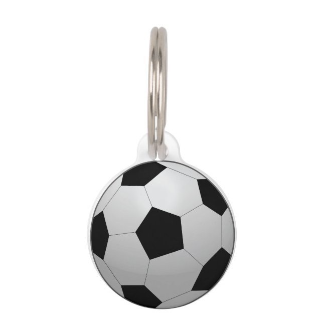 Soccer Ball Pet Tag (Front)