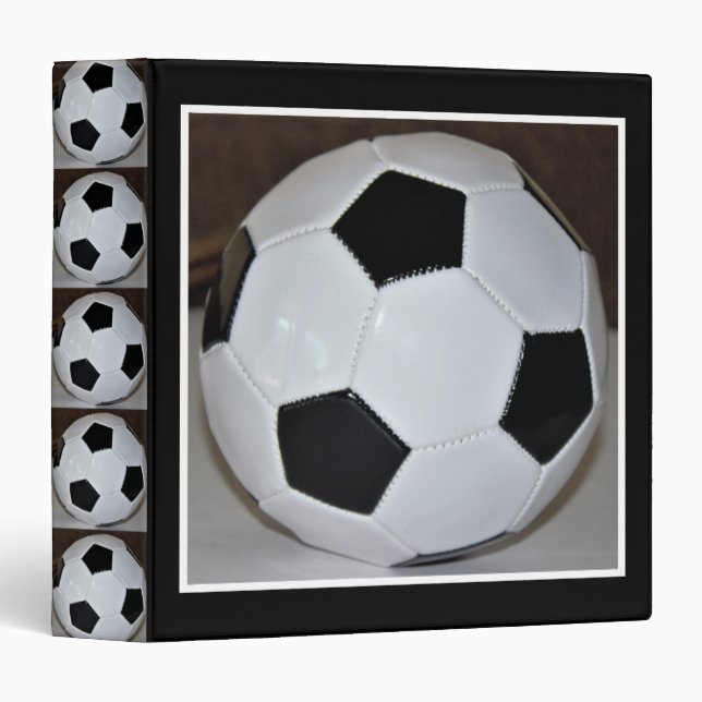 Soccer Ball Photo Binder (Front/Spine)