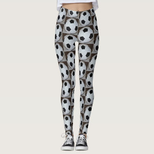 Soccer Ball Photo Leggings