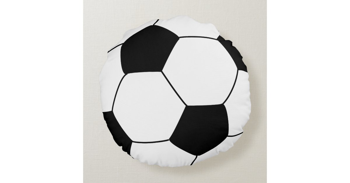 Soccer Ball Pillow Zazzle