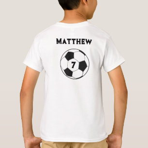 Soccer Ball Player Football Sports Boys T-Shirt