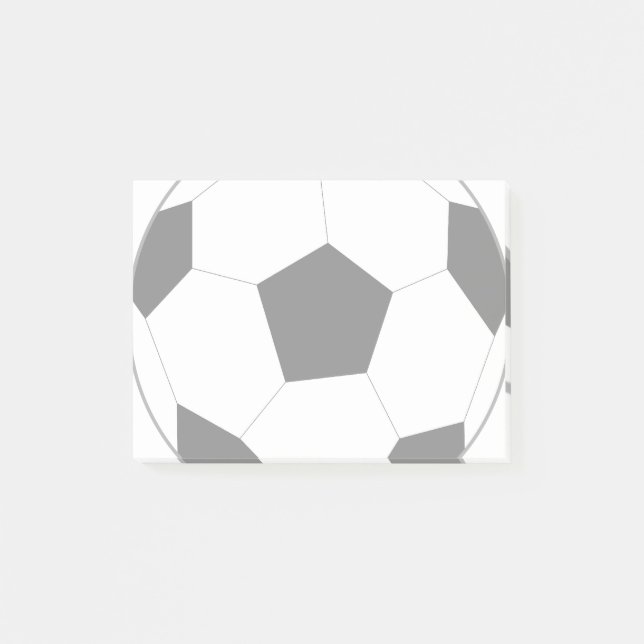 Soccer Ball Post-it Notes (Front)