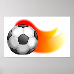 Soccer Ball Poster