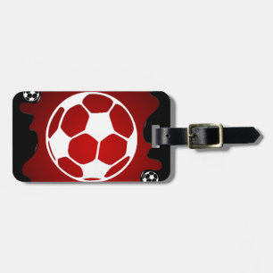 SOCCER BALL PRODUCTS LUGGAGE TAG