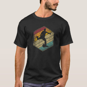 Soccer Ball Retro Vintage 70S 80S 90S Men Women Ki T-Shirt