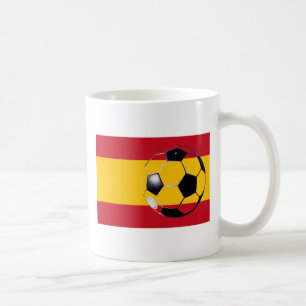 Soccer Ball Spain Flag2 The MUSEUM Zazzle Gifts Coffee Mug