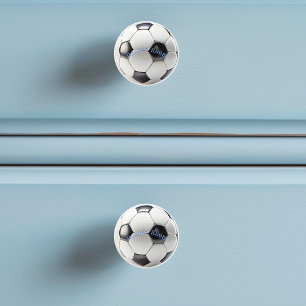 Soccer Ball Sports Fan Player  Ceramic Knob