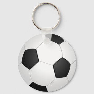 Soccer Ball Sports Pattern Keychain