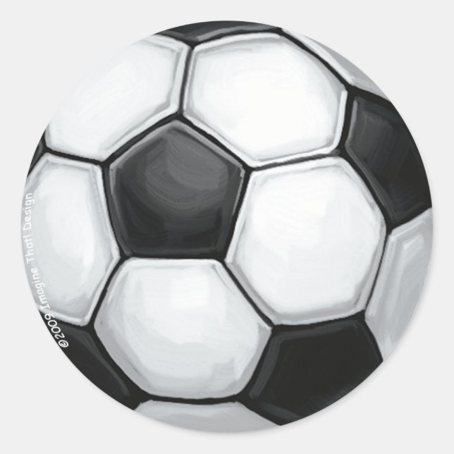 Soccer Ball Stickers (Front)