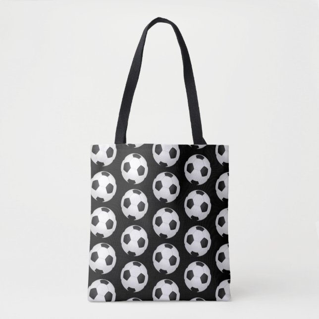 Soccer Ball Tote Bag (Front)