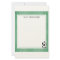 Soccer Ball Watercolor Green Stationery