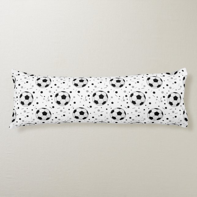 Soccer balls body pillow (Front)