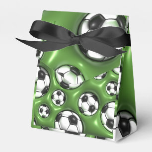 Soccer Balls Favor Box