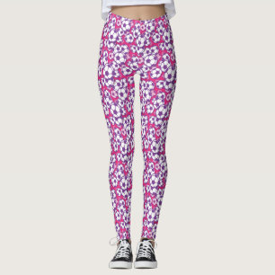 Soccer balls leggings