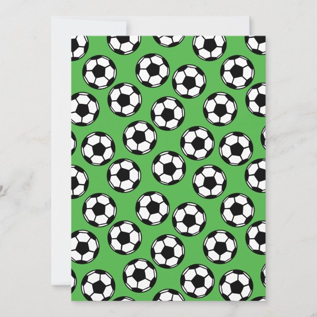 Soccer Balls Pattern (Front)