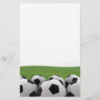Soccer Balls stationary Stationery