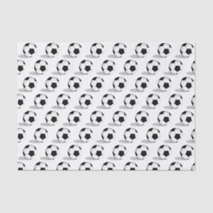 Soccer Balls with shadows   Tissue Paper