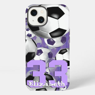Soccer Ballz! Girls soccer player jersey number  iPhone 13 Case