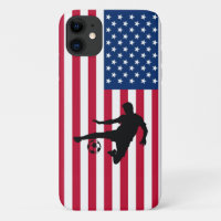 Soccer Batter and American Flag Otter box