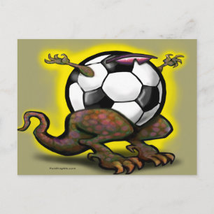Soccer Beast Postcard