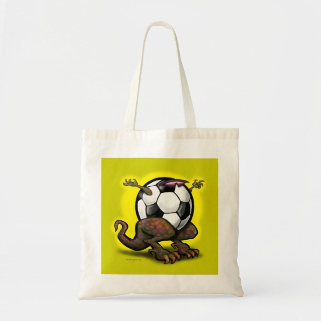 Soccer Beast Tote Bag (Front)