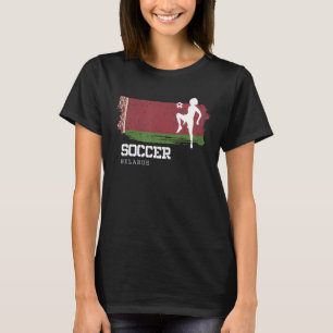 Soccer Belarus Flag Football Womens Soccer Girls T-Shirt