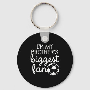 Soccer Big Brothers Biggest Fan From Little Brothe Keychain