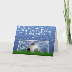 Soccer Birthday Card