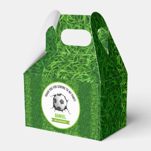 Soccer Birthday Favor Box