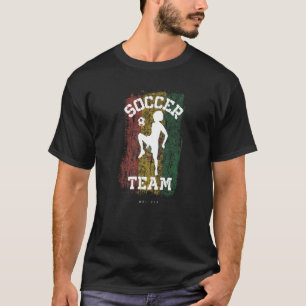 Soccer Bolivia Flag Football Womens Soccer Girls T-Shirt