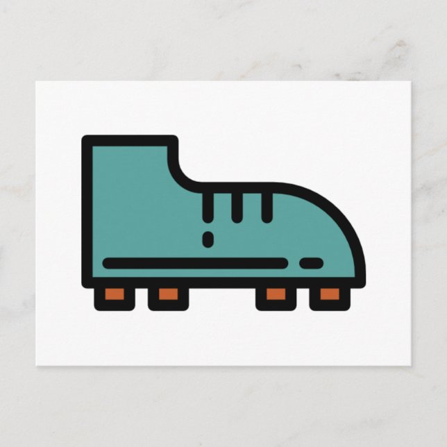 soccer-boots postcard (Front)