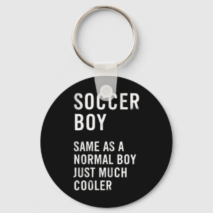 Soccer Boy Definition Funny  Keychain