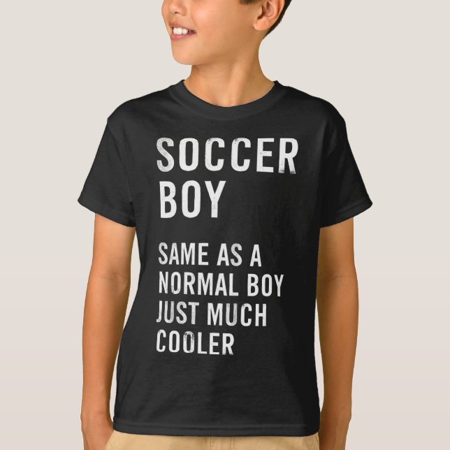 Soccer Boy Definition Funny  T-Shirt (Front)