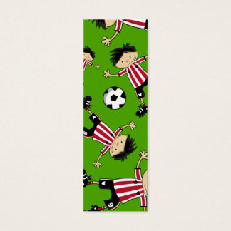 Soccer Boy Football Bookmark