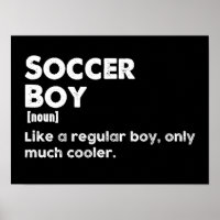 Soccer Boy Funny Dictionary Definition