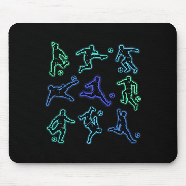 Soccer Boys Kids  Mouse Pad (Front)