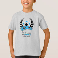 Soccer Brings You Closer to Your Goals -Baby Blue 