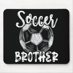 Soccer Brother Men Family Matching Team Player Soc Mouse Pad