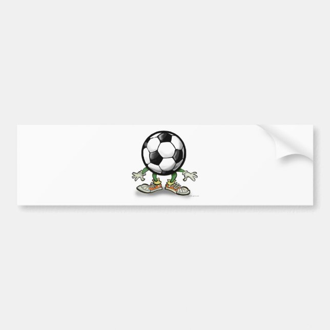 Soccer Bumper Sticker (Front)