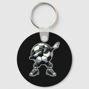 Soccer Byll Dabbing Funny Player Soccer _1 Keychain