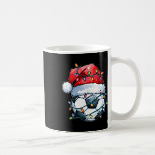Soccer Byll Santa Hat Xmas Funny Christmas Soccer  Coffee Mug